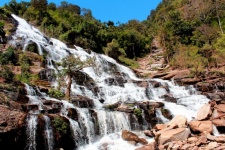 Maeya Waterfall Waterfall In Chiangmai,