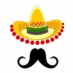Sombrero Hat Mustache