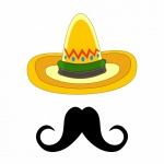Sombrero Hat Mustache