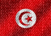 Tunisia Flag And Heart Icon