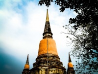 Wat In Ayutthaya Historical Park