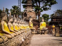 Wat In Ayutthaya Historical Park