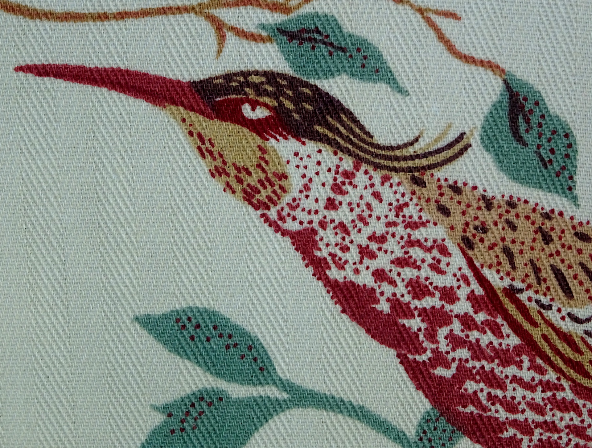 Embroidery Of A Bird