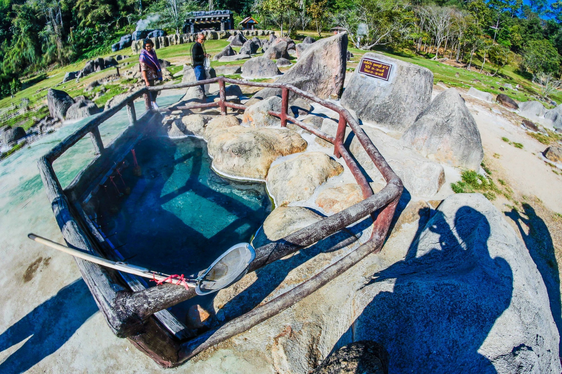 Fang Hot Springs , Chiang Mai , Thailand