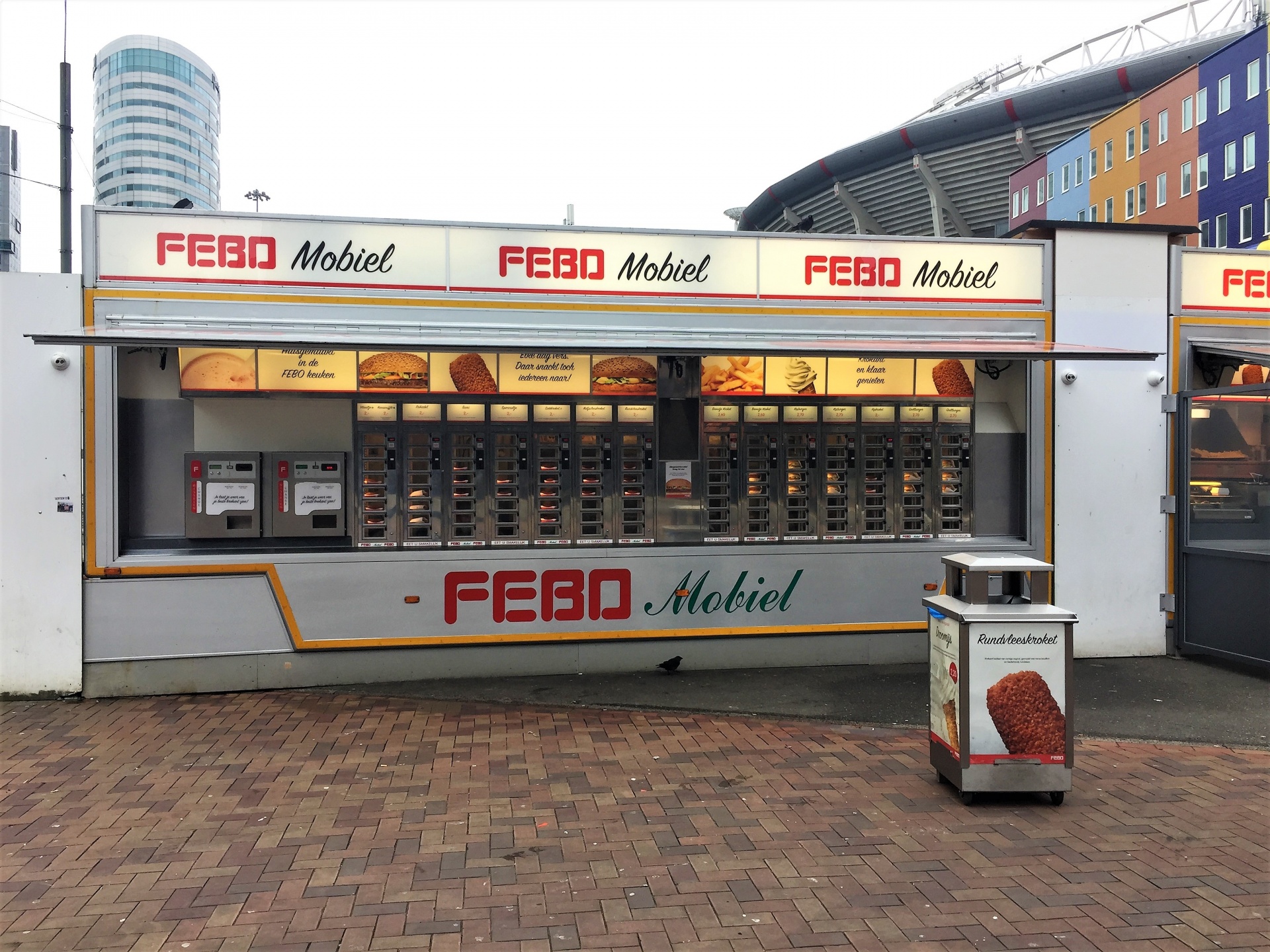 Febo automat fast food outlet in Amsterdam