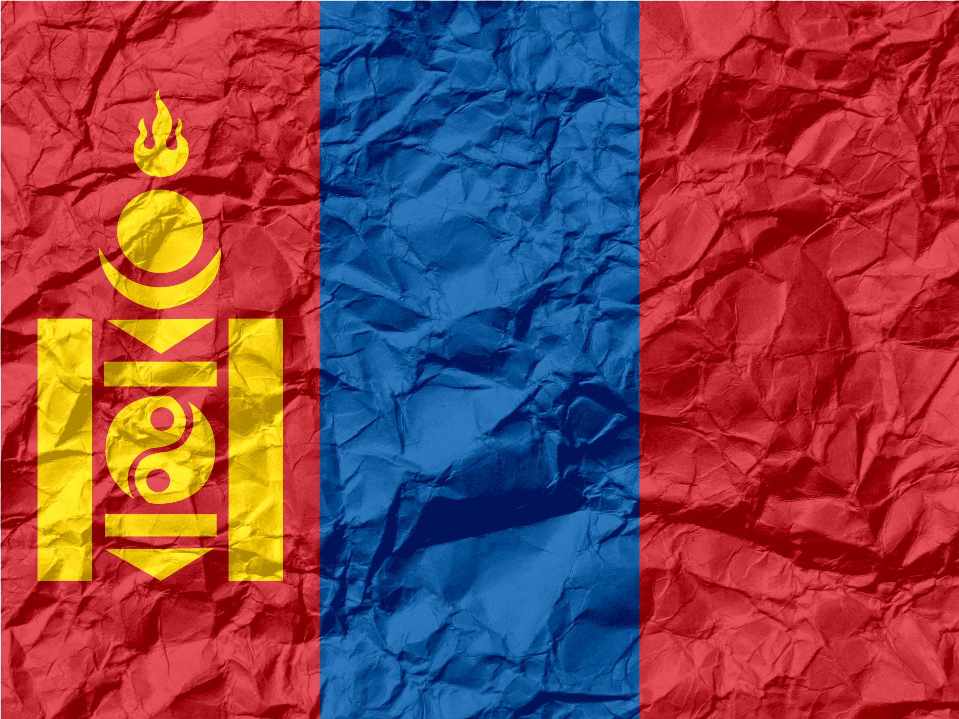 Flag Of Mongolia