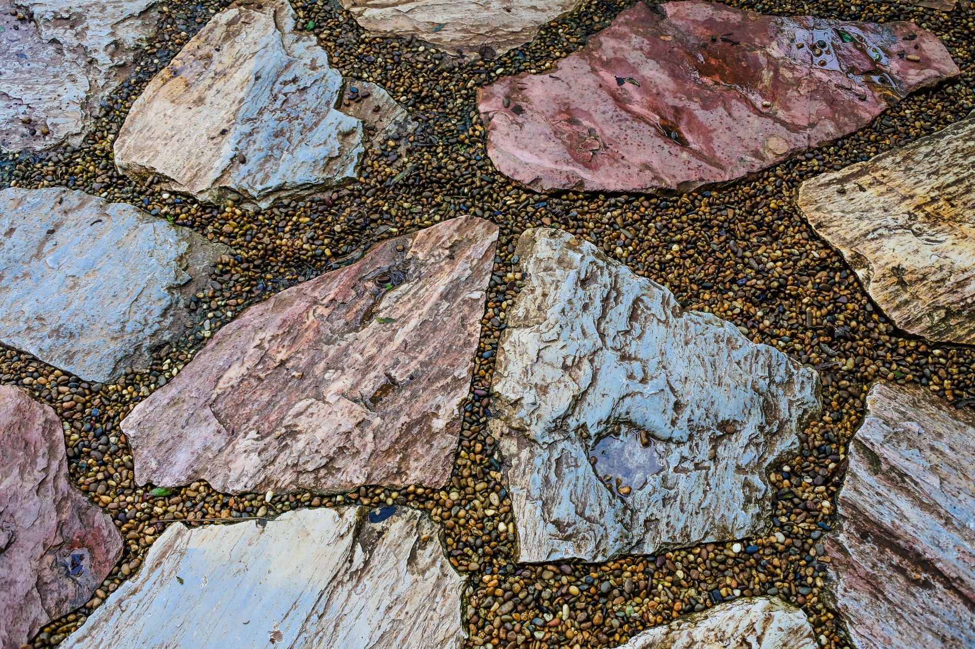 Ground Textured Surface Stone Soil