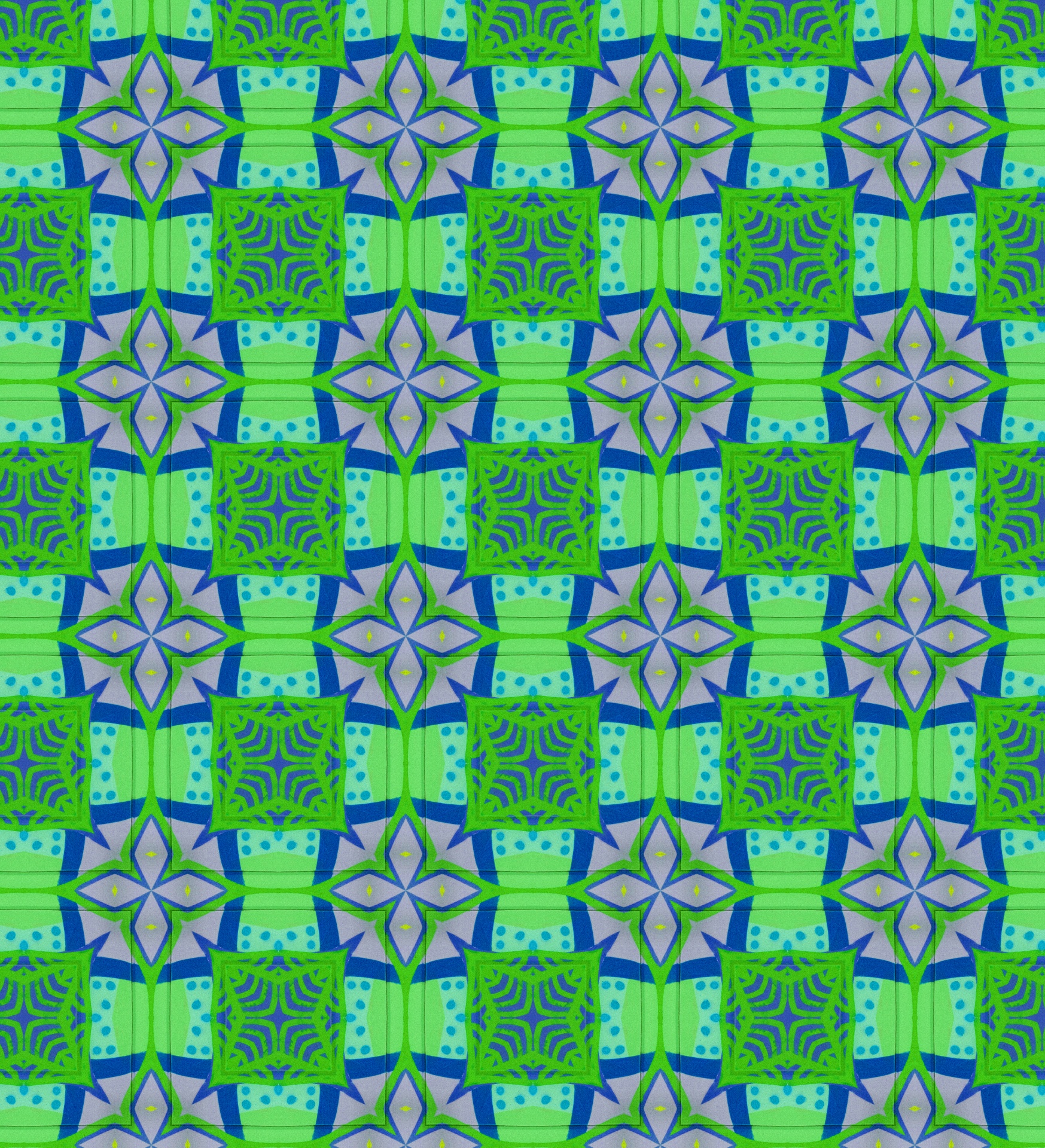 Kaleidoscope Grid Design