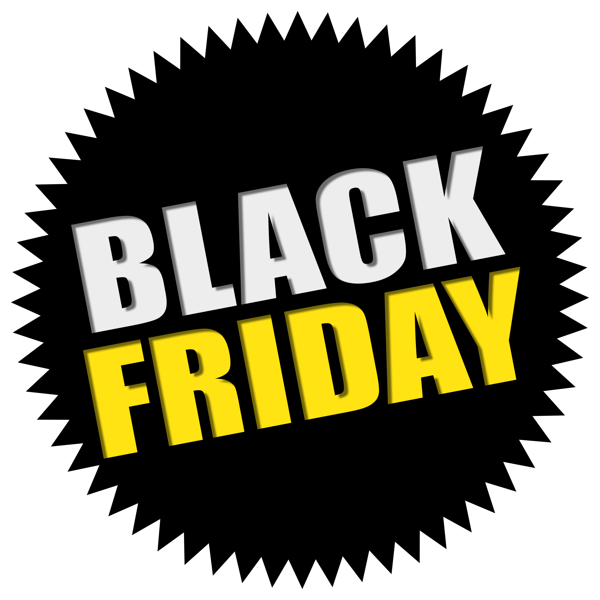 Black Friday sale advert banner