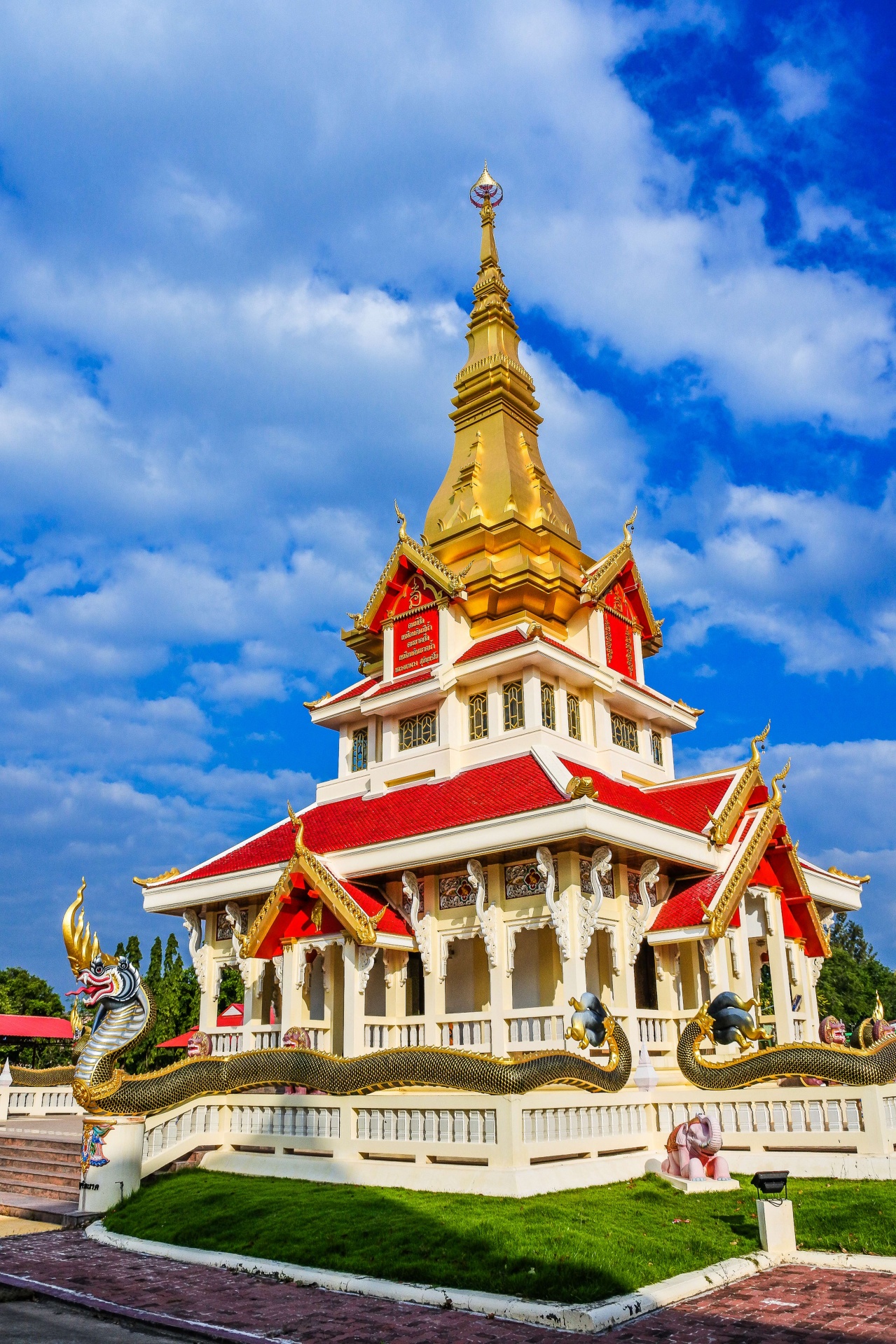 Wat Samakkhi Tham , Yasothon, Thailand