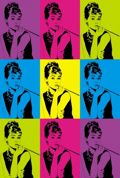 Audrey Hepburn Pop Art Free Stock Photo - Public Domain Pictures