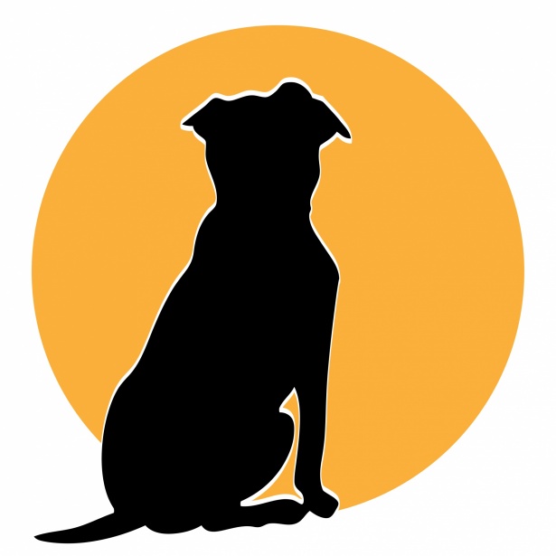 Logotipo de silueta de perro Stock de Foto gratis - Public Domain Pictures