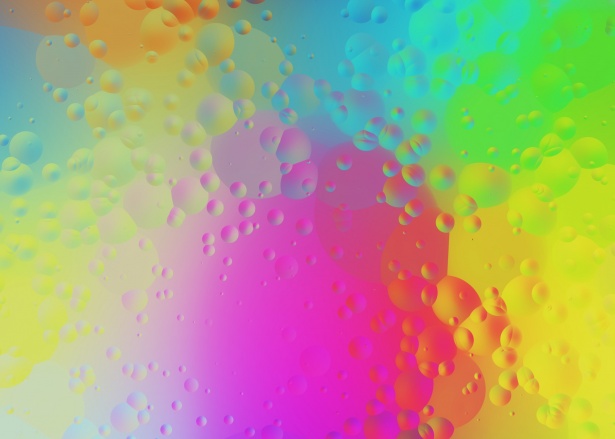 油虹色の水滴 無料画像 Public Domain Pictures