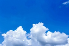 Blue Sky With Cloud