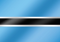 Botswana Flag Themes Idea Design