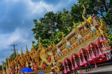 Bun Bang Fai Or Rocket Festival , Thai