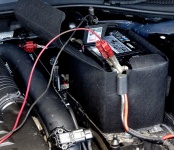 Car Battery On Charge