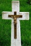 Cemetery Cross And Crucifix