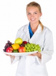Doctor With A Fruit Bowl