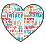 Father&039;s Day Heart Png