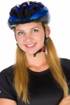 Female Cyclist Portrait