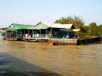 Floating Village Tonle Sap Lake Cambodia