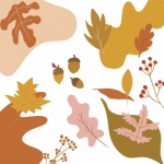 Abstract Autumn Illustration