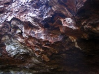 Irregular Surface Of Rock Overhang