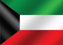 Kuwait Flag Themes Idea Design