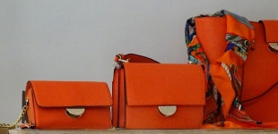 Ladies Orange Bags