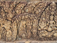 Line Art Angkor Wat ,Angkor Thom