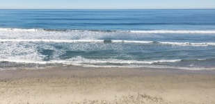 Ocean Landscape California Beach