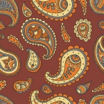 Paisley Pattern Background