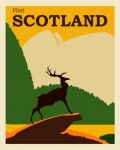 Scotland Travel Poster