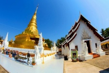 Temple Wat In Nan, Thailand
