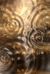 Water Waves Gold Background