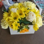Yellow And White Flower Bouquet