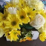 Yellow And White Flower Bouquet