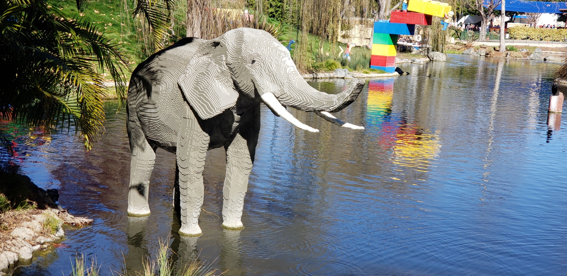 Legos Elephant In Water