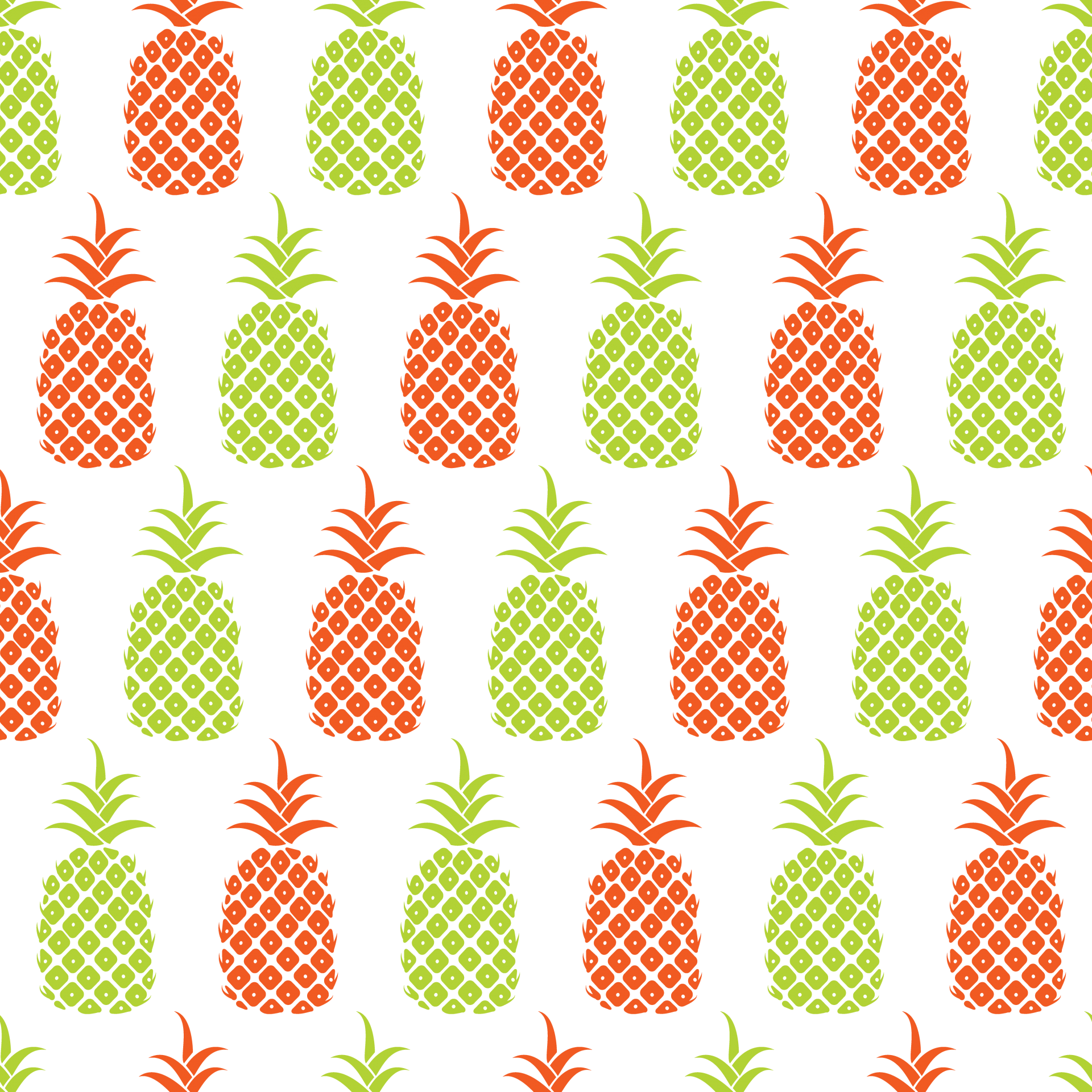 Pineapple Background Pattern