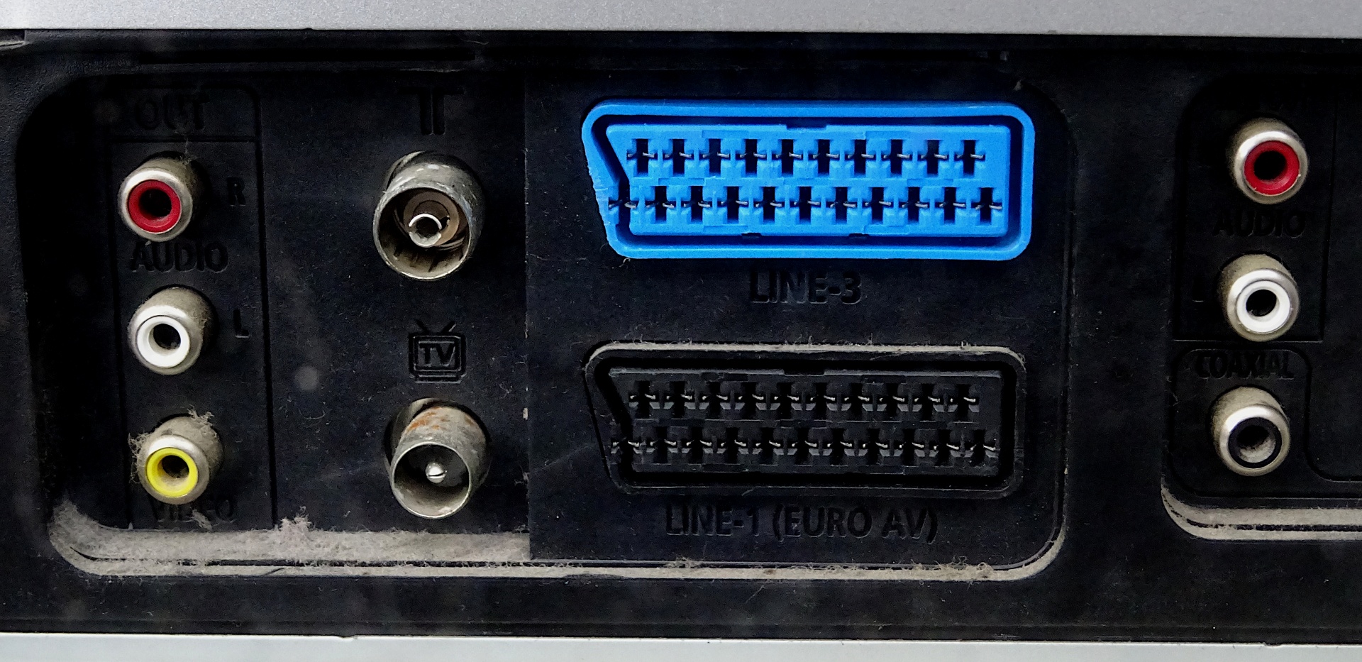 RCA Coaxial Scart TV Plug Sockets