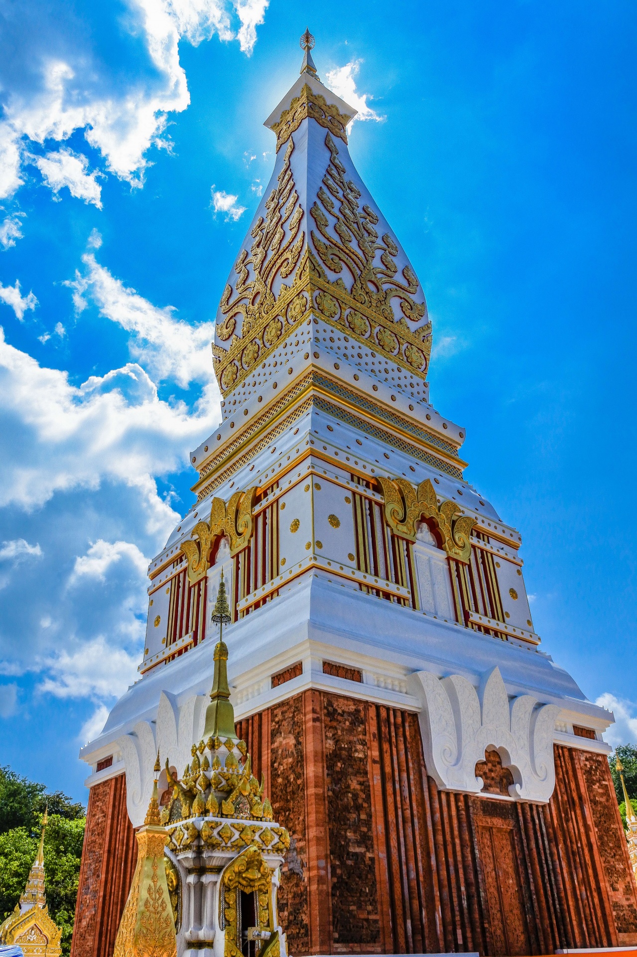 Wat Phra That Phanom temple, Nakhon Phanom , Thailand
