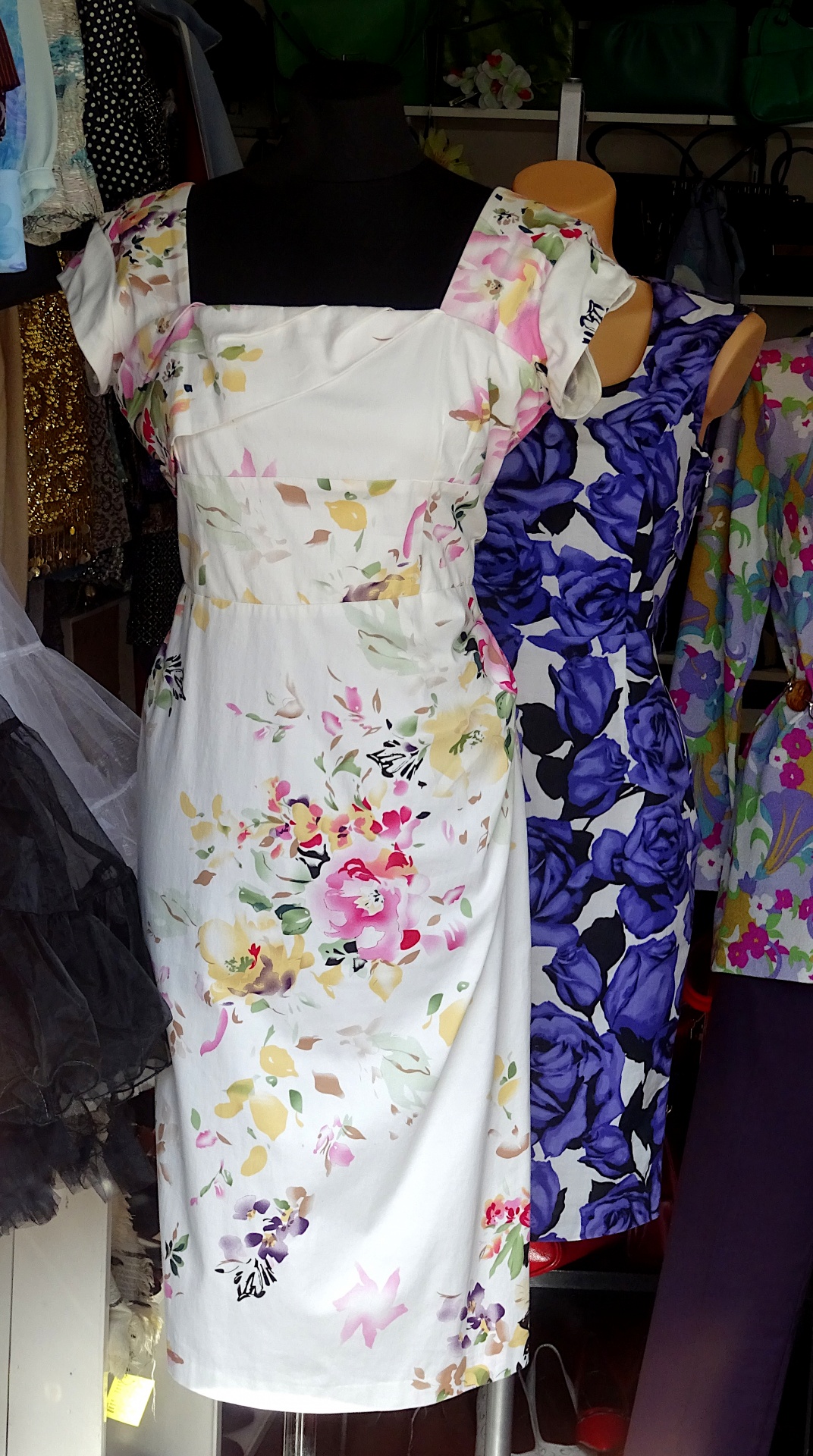 Womens Dresses In A Dress Shop