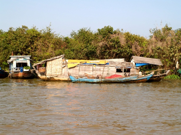 úszó falu Tonle sap tó. Cambodi Szabad kép - Public Domain Pictures