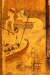 Ancient Buddhist Temple Mural Painting