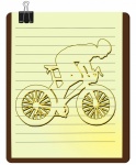 Bicyclist Bicycle Rider Bike Art