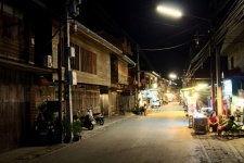Chiang Khan Street Loei , Thailand