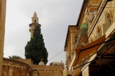 Church And Minnaret In Jerusalem
