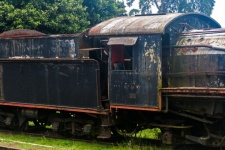Compartments Of Old Locomotive