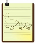 Ducks Animal Nature Drawing